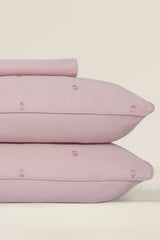 UAE-Morganite T-400 Embroidered Bed Sheet Set