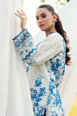 UAE-3 PIece Printed Lawn Suit