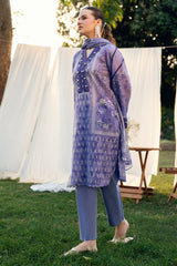 UAE-3 PIece Printed Lawn Suit