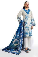 UAE-3 PIece Printed Lawn Suit