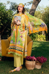 UAE-3 PIece Printed Lawn Suit