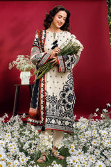 UAE-3 PIece Printed Lawn Suit