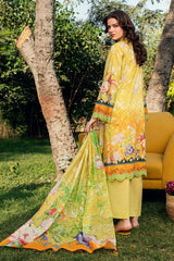 UAE-3 PIece Printed Lawn Suit