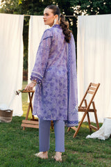 UAE-3 PIece Printed Lawn Suit