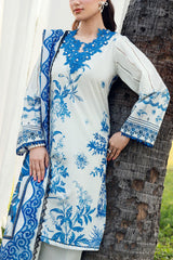 UAE-3 PIece Printed Lawn Suit