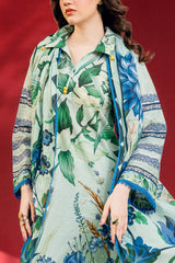 UAE-3 PIece Printed Lawn Suit