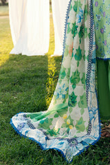 UAE-3 PIece Printed Lawn Suit