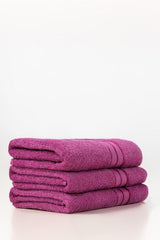 UAE-Pink Dyed Bath Towel