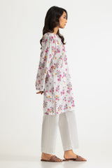 UAE- Rayon Printed Shirt With Embroidered And Dyed Trouser