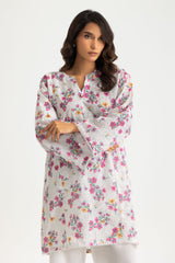 UAE- Rayon Printed Shirt With Embroidered And Dyed Trouser