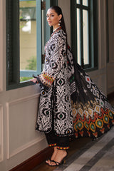UAE-3 Piece Printed Lawn Suit