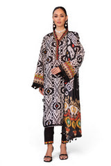 UAE-3 Piece Printed Lawn Suit
