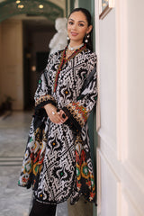 UAE-3 Piece Printed Lawn Suit