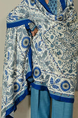 UAE-3 Piece Printed Corduroy Suit