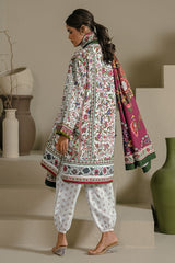 UAE-3 Piece Printed Corduroy Suit