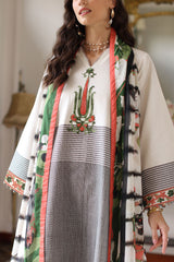UAE-3 Piece Embroidered Jacquard Suit