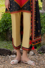 UAE-3 Piece Printed Cambric Suit with Lawn Dupatta