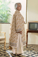 UAE-3 Piece Printed Karandi Suit