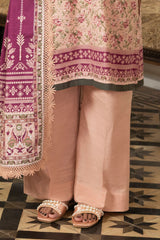 UAE-3 Piece Printed Khaddar Suit