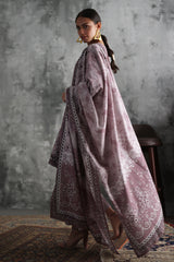 UAE-3 Piece Printed Khaddar Suit with Printed Khaddar Dupatta