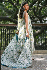 UAE-3 Piece Embroidered Printed Lawn Suit with Lawn Dupatta CL-62081