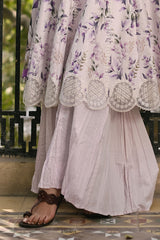 UAE-3 Piece Embroidered Printed Lawn Suit with Border CL-62088