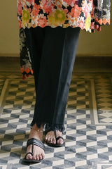 UAE-3 Piece Embroidered Printed Lawn Suit with Denting Lawn Dupatta and Neckline DN-62002