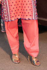 UAE-3 Piece Printed Lawn Suit with Chiffon Dupatta