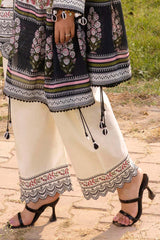 UAE-3 Piece Embroidered Printed Lawn Suit with Printed Trouser CL-62001