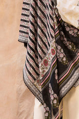 UAE-3 Piece Embroidered Printed Lawn Suit with Printed Trouser CL-62001