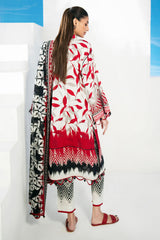 UAE-3 Piece Embroidered Printed Lawn Suit CL-62227