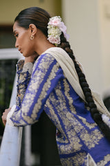 UAE-3 Piece Printed Lawn Suit with Embroidered Border CL-62270