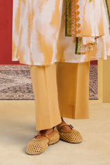 UAE-3 Piece Printed Cotton Suit with Printed Lawn Dupatta