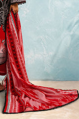 UAE-3 Piece Printed Cotton Suit with Printed Lawn Dupatta