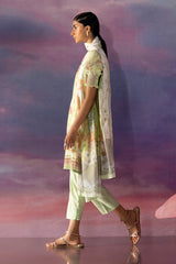 UAE-3 Piece Printed Cotton Suit with Printed Lawn Dupatta