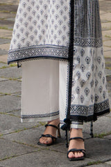 UAE-3 Piece Printed Lawn Suit