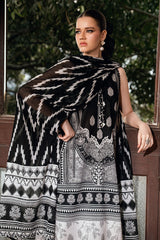 UAE-3 Piece Printed Lawn Suit B-62013