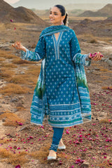 UAE-3 Piece Printed Lawn Suit CL-52175 B