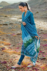 UAE-3 Piece Printed Lawn Suit CL-52175 B