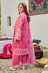 UAE-3 Piece Printed Lawn Suit with Dupatta CL-52663 A
