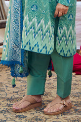 UAE-3 Piece Printed Lawn Suit with Dupatta CL-52663 B