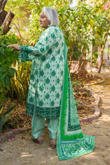 UAE-3 Piece Printed Lawn Suit with Dupatta CL-62020 B