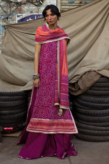 UAE-3 Piece Printed Lawn Suit