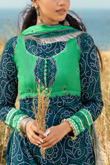 UAE-3 Piece Printed Lawn Suit