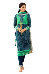 UAE-3 Piece Printed Lawn Suit