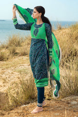 UAE-3 Piece Printed Lawn Suit