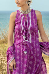 UAE-3 Piece Printed Lawn Suit