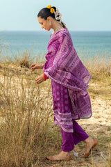 UAE-3 Piece Printed Lawn Suit