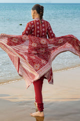 UAE-3 Piece Printed Lawn Suit