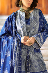 UAE-3 Piece Printed Lawn Suit